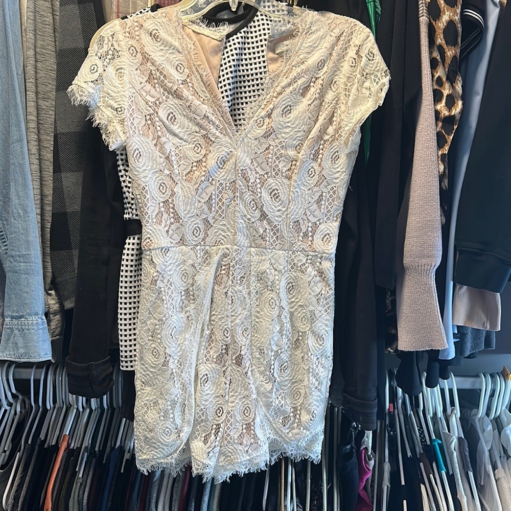 White romper